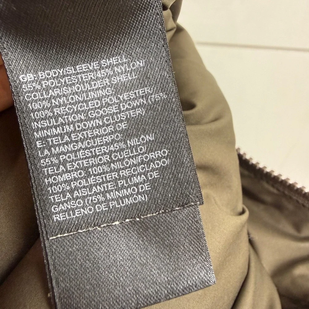 The North Face NUPTSE 2 700 Down Puffer Jacket Men XL 2013 BROWN‎